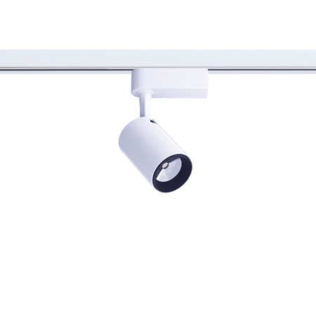 Reflektor Szynowy Lampa do Szynoprzewodów 1-fazowy LED 7W 560lm 4000K Neutralna Biały Nowoczesna PROFILE IRIS 8997 Nowodvorski