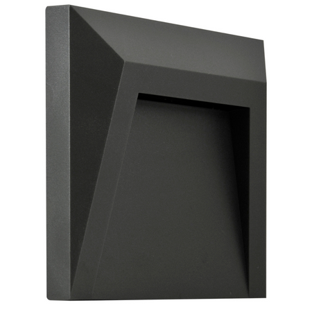 Lampa SCHODOWA OGRODOWA LED HOLDEN 1,5W Neutralna szara GOLDLUX (Polux)