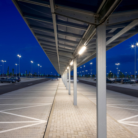 Oprawa Liniowa Hermetyczna LED 70W 12000lm 4000K Neutralna IP66 IK08 Szara Nexforce Kobi