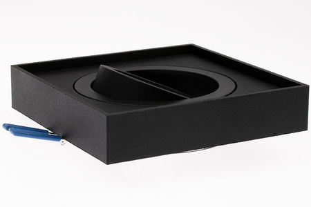 Oprawa Podtynkowa HALOGENOWA TUBA SPOT Ruchoma Midi GU10 Lumiled Kwadratowa Czarna 20mm