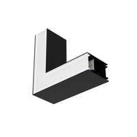 Łącznik do Opraw Liniowych 6.9W 910lm CCT Kształt L Kątowy Czarny Office Linear Ledvance