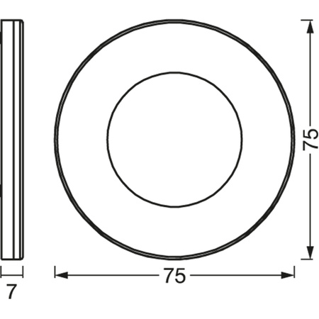 Lampka LED Podszafkowa Listwa 8.5W 390lm 3000K Ciepła Ściemnialna Biały Spot Ledvance