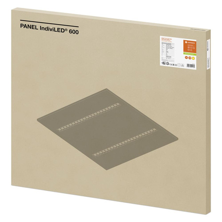 Panel LED Oprawa Biurowa Lampa Sufitowa 33W 3800lm 3000K Ciepła Podtynkowa Biały 60x60cm UGR16 IndiviLED® Ledvance
