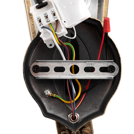 Lampa Ogrodowa Kinkiet Elewacyjny Zewnętrzny E27 LED Latarnia Czujnik Ruchu BELLIS LUMILED