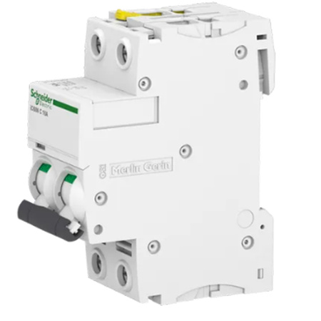 Wyłącznik Nadprądowy Bezpiecznik C10A 2P Schneider