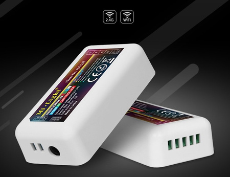 Sterownik LED RGB+W 12/24V 10A Mi-Light Wi-Fi - FUT038