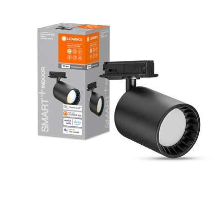 Reflektor Szynowy LED 8W SMART+ WiFi CCT Ściemnialny Ruchomy Czarny TRACKLIGHT CIRCLE LEDVANCE