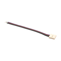 20x Złączka do Taśmy Jednostronna z Przewodem LED RGB Spinka 4PIN 1.4cm 12V CONNECTOR Kanlux