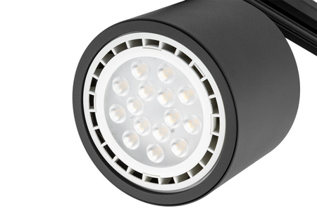 Reflektor szynowy Lampa sufitowa TONI ES111 Ruchomy czarny