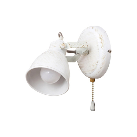 Kinkiet Ścienny Lampa Punktowa Reflektor Spot E14 Biały Vintage Vivienne 5966 Rabalux