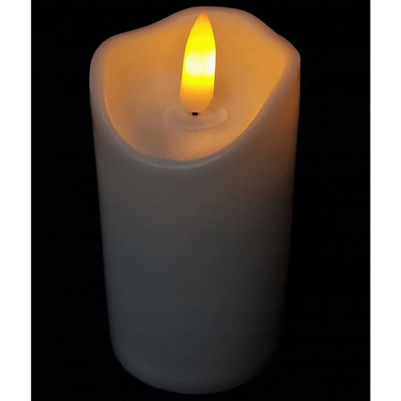 Wkład Elektryczny LED Świeca Znicz Efekt Płomienia 9,5 cm