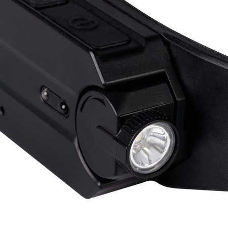 Latarka Czołowa MAXIL ACCU USB IP44 Czarna KANLUX