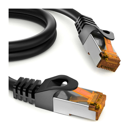 Kabel LAN Ekranowany 10m S/FTP CAT. 6a RJ45 Przewód Sieciowy Internetowy LIBOX