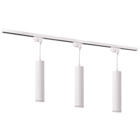 Zestaw Szynowy Szynoprzewód Szyna Listwa 1-Fazowa + 3x Reflektor GU10 Biała PARIS Sanico Goldlux