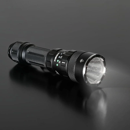 Latarka Ręczna Akumulatorowa LED 3 Barwy Światła 20W 2000lm 5000K Czarna IP68 Videx