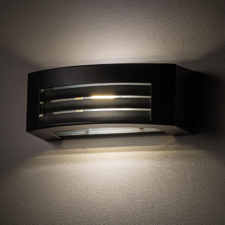 Lampa Ogrodowa Zewnętrzna Kinkiet Elewacyjny Oprawa Natynkowa E27 Grafitowa Wodoodporna IP44 Industrialna ORINOKO 4387 Nowodvorski