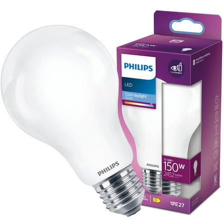 Żarówka LED E27 A67 17,5W = 150W 2452lm 6500K Zimna PHILIPS Classic