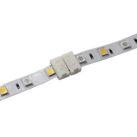 Złączka do Taśm Pasków LED RGBW Stała 5pin 10mm Biała Sanico Goldlux
