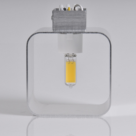 Kinkiet Oprawa Ścienna LED 1xG9 IZAR GOLDLUX (Polux) Aluminium NIKIEL