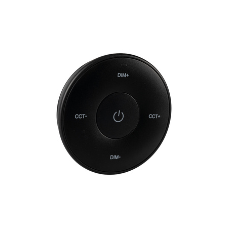 Pilot Ścienny do Sterownika Taśmy LED CCT Czarny 1-Strefowy 3V Bateryjny REMOTE Kanlux