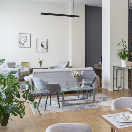 Lampa Wisząca Sufitowa LUNGO 1xT8 18W LED Milagro