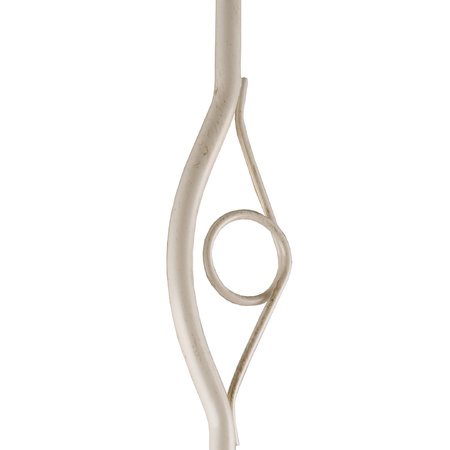 Lampa Sufitowa Wisząca RETRO E27 Biała Klasyczna LM-1.24 Lamkur