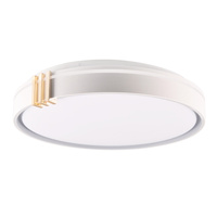 Plafon LED Oprawa Sufitowa 72W 8000lm CCT 120° Biała Szara IP44 Pilot Ściemnialna Arletta Sanico Goldlux
