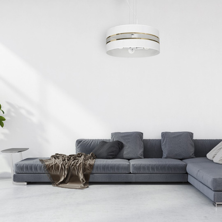 Lampa Wisząca Sufitowa ULTIMO Biała 3xE27 Milagro