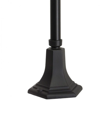 Lampa Ogrodowa Zewnętrzna Słupek LATARNIA E27 Retro Classic K 5002/2 114cm czarny Su-Ma