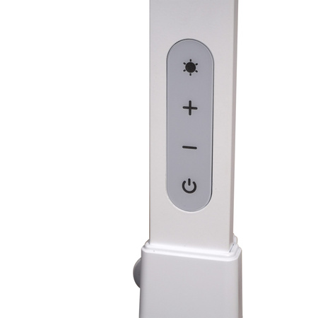 Lampa Podłogowa LED Biurkowa 13W 700lm CCT 120° Biała Ściemnialna Ferrara Sanico Goldlux