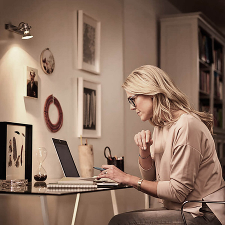 Zestaw 10x Żarówka LED GU10 6W = 50W 580lm 4000K Neutralna 120° Czarna LUMILED