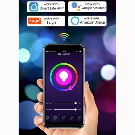 Sterownik do taśm LED RGB Smart Home WIFI TUYA RGB 72W