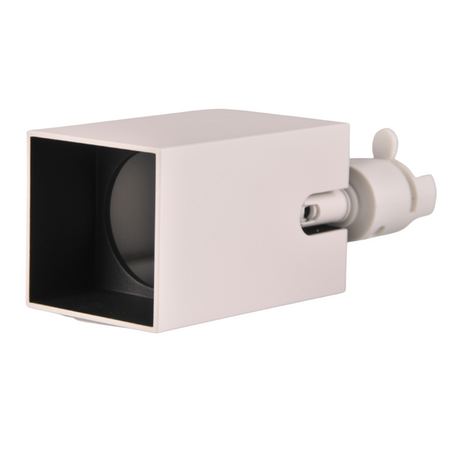 Reflektor Szynowy GU10 Biały+Czarny do Szynoprzewodów Square POLUX