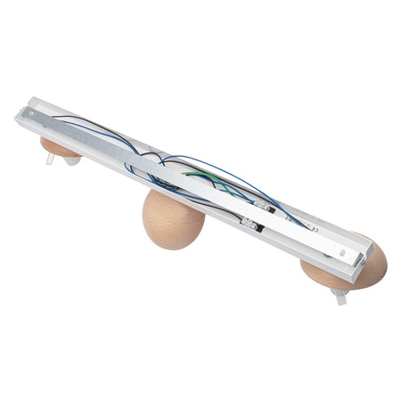 Lampa Sufitowa SFERA Drewniana 3xE14 Listwa Milagro