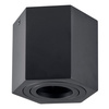 Oprawa natynkowa sufitowa Hexagon GU10 LED ruchoma SPOT czarna