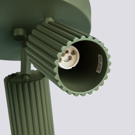 Lampa Sufitowa Plafon Tuba Spot 3x GU10 Oliwkowa Karbon Deep Space SL.1620 Sollux