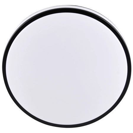 Plafon ORBIT 40 oprawa lampa sufitowa LED 24W GOLDLUX (Polux) CZARNY 2600lm 4000K