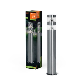 Lampa Ogrodowa Zewnętrzna Stojąca Słupek 4W 340lm 3000K IP44 Srebrny Endura Ledvance
