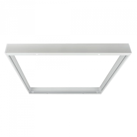 Ramka Zatrzaskowa Natynkowa do Paneli LED 60x60 Aluminiowa 58mm Biała Ecolight