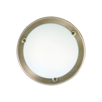 Plafon LED Lampa Sufitowa Oprawa Ścienna Natynkowa 2x E27 Brązowy Klasyczny