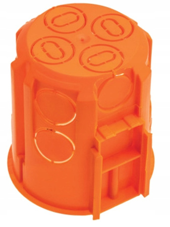 Puszka Instalacyjna Podtynkowa Podwójna Głęboka Elektryczna 1x60 z Wkrętami PAWBOL