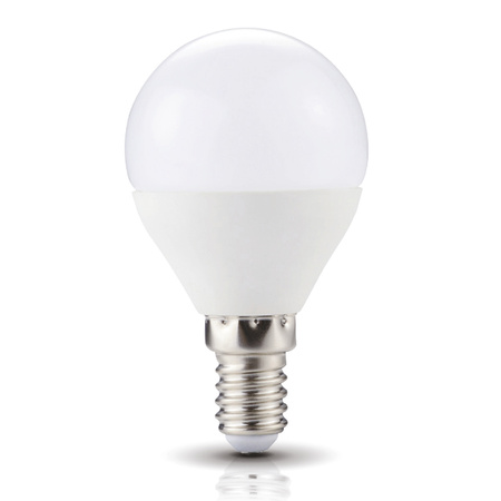 Żarówka LED E14 Kulka 6W 470lm 6000K Zimna 200° Kobi
