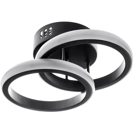 Lampa Sufitowa Żyrandol LED 13W NEBULA LYRA Czarny
