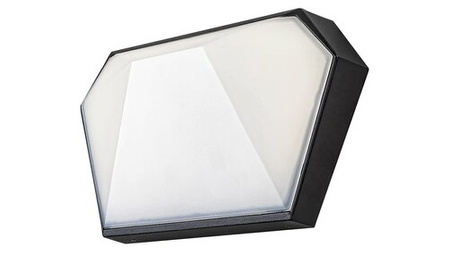 Lampa Ogrodowa LED Kinkiet Elewacyjny SALVADOR 12W 4000K IP65 Biało-Czarna RABALUX