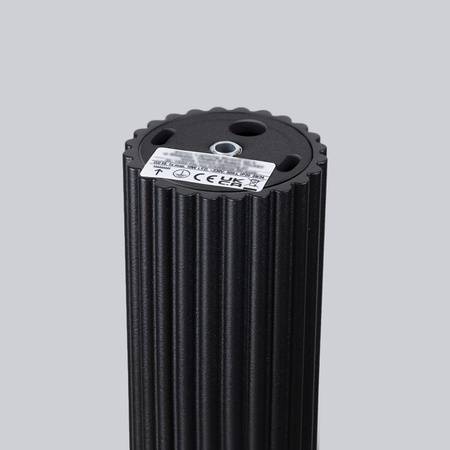 Lampa Sufitowa Reflektor Tuba Spot 1x GU10 Czarna Karbon Deep Space SL.1572 Sollux