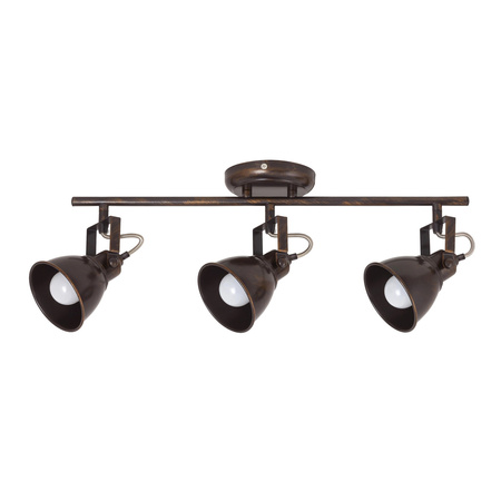 Lampa Sufitowa Punktowa Reflektor Spot 3x E14 Brązowy Industrialny Vivienne 5964 Rabalux