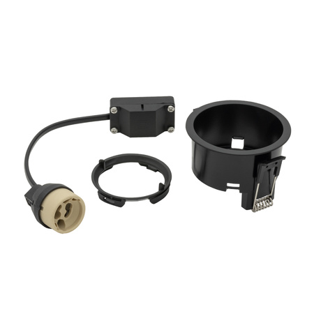 Oprawa Podtynkowa Sufitowa GU10 Czarna CUP 10794 Nowodvorski