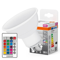 Żarówka LED GU10 2,9W = 25W 250lm RGBW 120° OSRAM Star Pilot