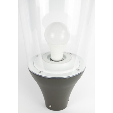 Lampa Zewnętrzna Latarnia LED Słupek Ogrodowy METIS 318cm E27 IP65 Su-Ma