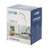 Lampka Biurkowa Stołowa LED 5W 200lm CCT 270° Akumulatorowa Szara Visua Kobi